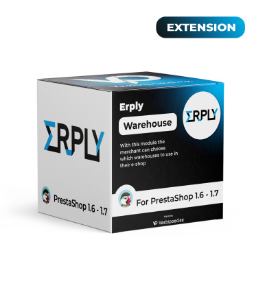 ERPLY warehouse module for PrestaShop (extension)